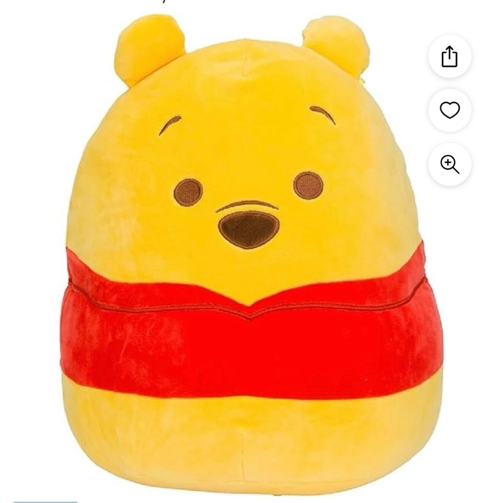 SQUISHMALLOWS DISNEY WINNIE THE POOH 8”